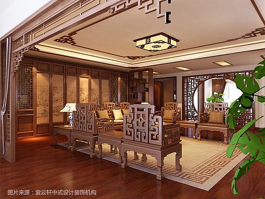 别墅中式装修实景图