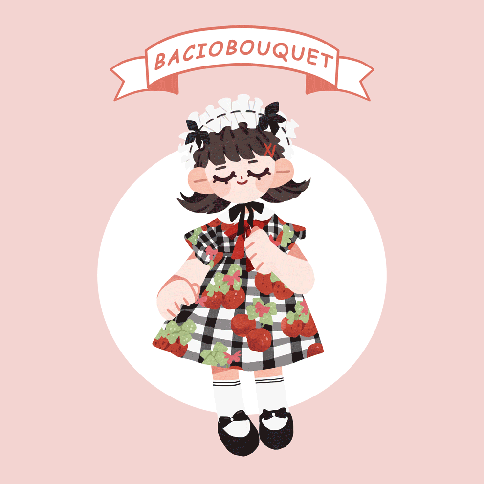 | BACIOBOUQUET | 可可家的女孩（图ZMTU3NTUwOTI0） - 商业插画 - 站酷设计师柴十一原创素材 - 站酷ZCOOL