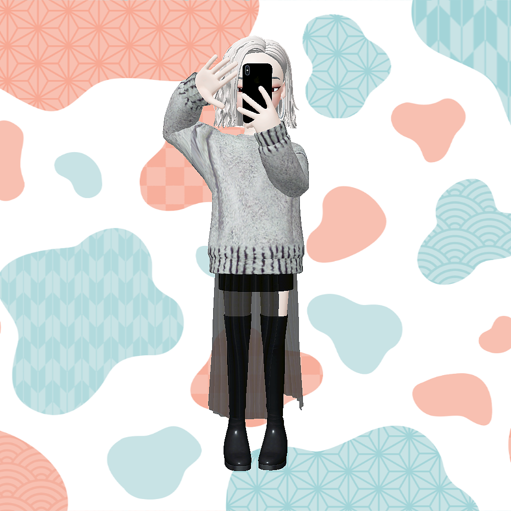 灰色毛衣(崽崽设计师 鬼卞)