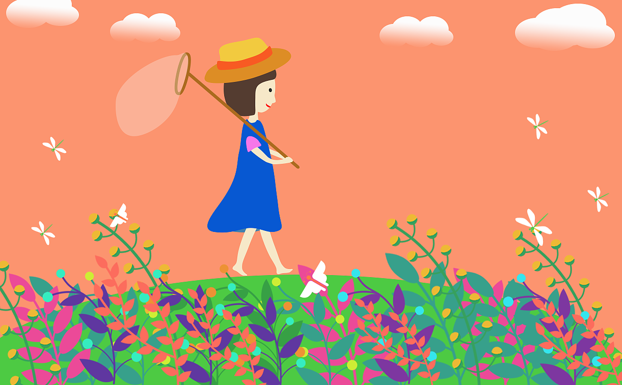 夏日插画（图ZODY2MTY3NDA=） - 概念设定 - 站酷设计师沐ll浊原创素材 - 站酷ZCOOL