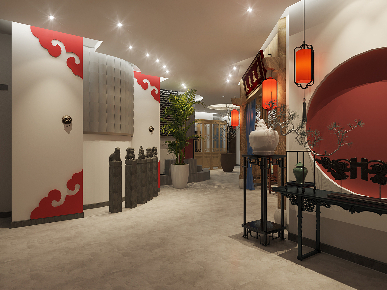 临汾饭店宴会设计-------再回楼升级改造项目