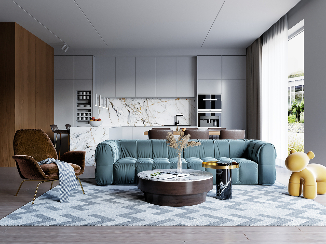 Model Livingroom（图ZMjA2MTkzNTY0） - 家装设计 - 站酷设计师NATURFORM原创素材 - 站酷ZCOOL