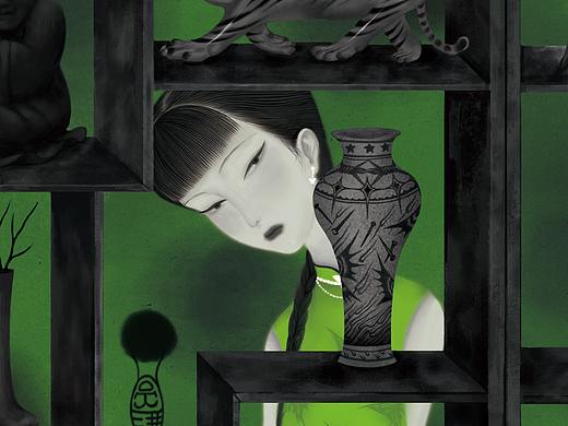 藏（个人主页-ZNTIxNDI4NDA=） - 艺术插画 - 站酷设计师圆满YUANMAN原创素材 - 站酷ZCOOL