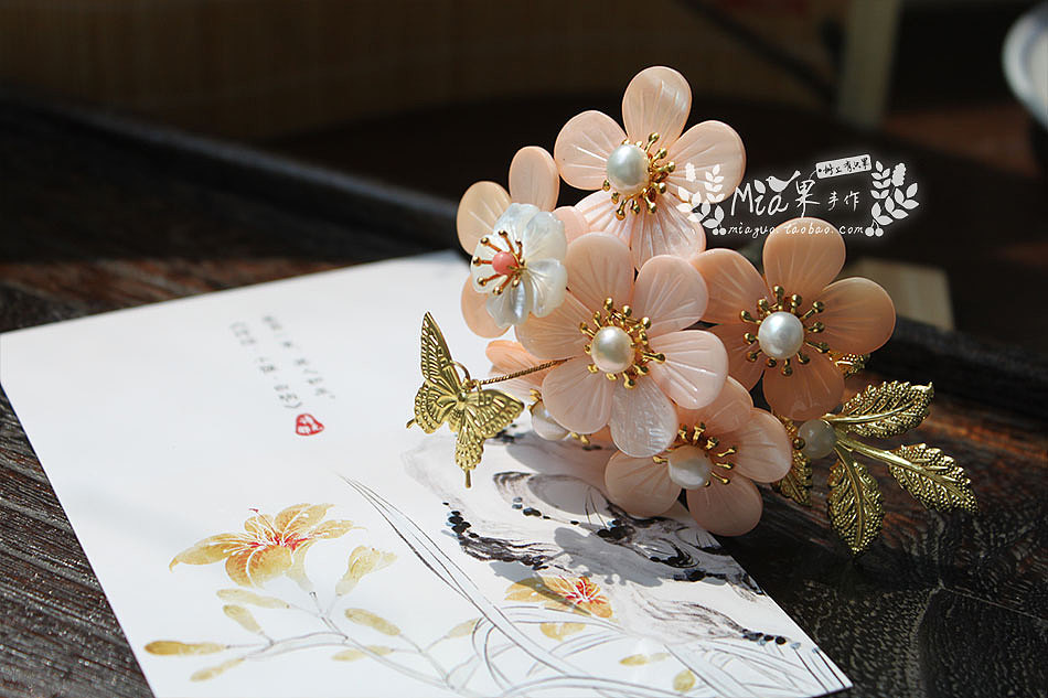 【手作】2016年古风花簪发饰合集