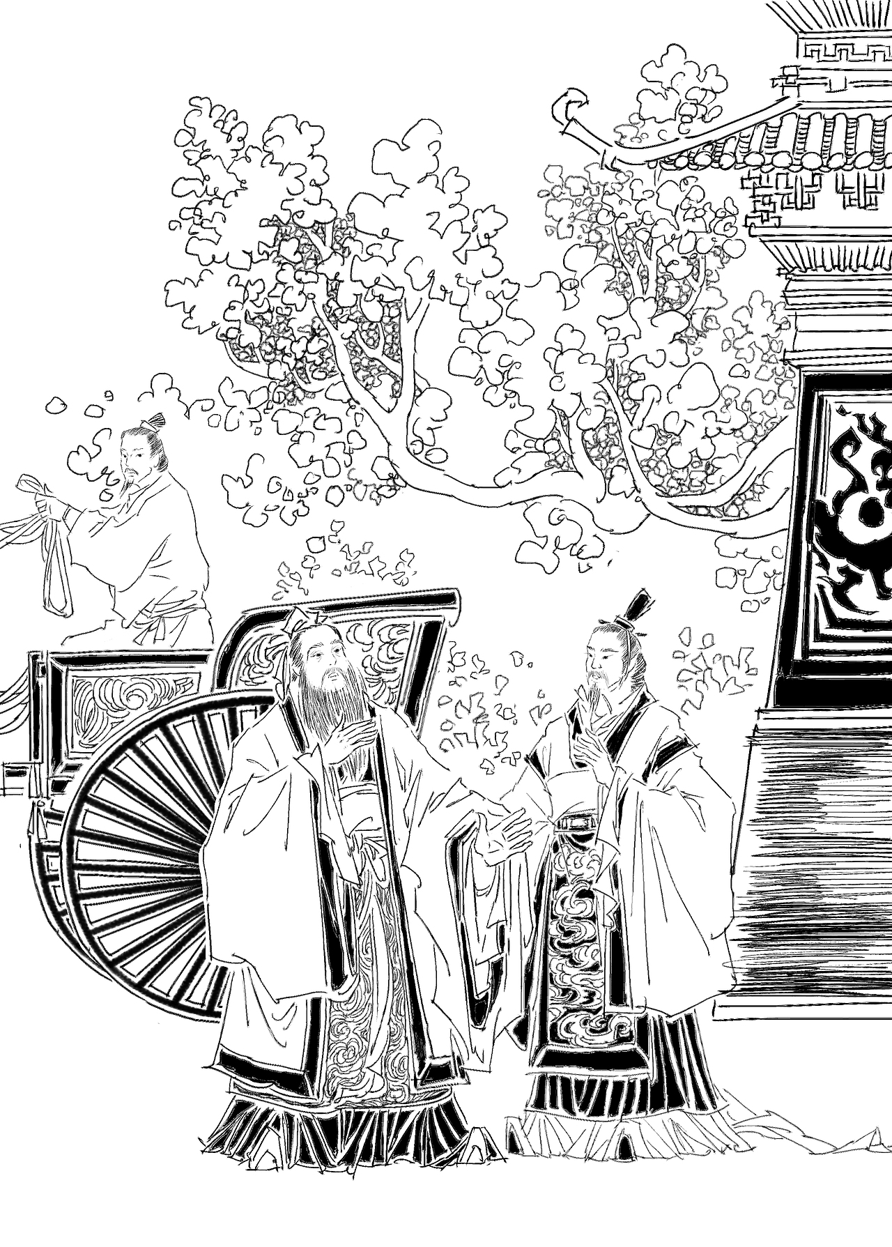 庄子|插画|商业插画|bbdqz_原创作品-站酷zcool