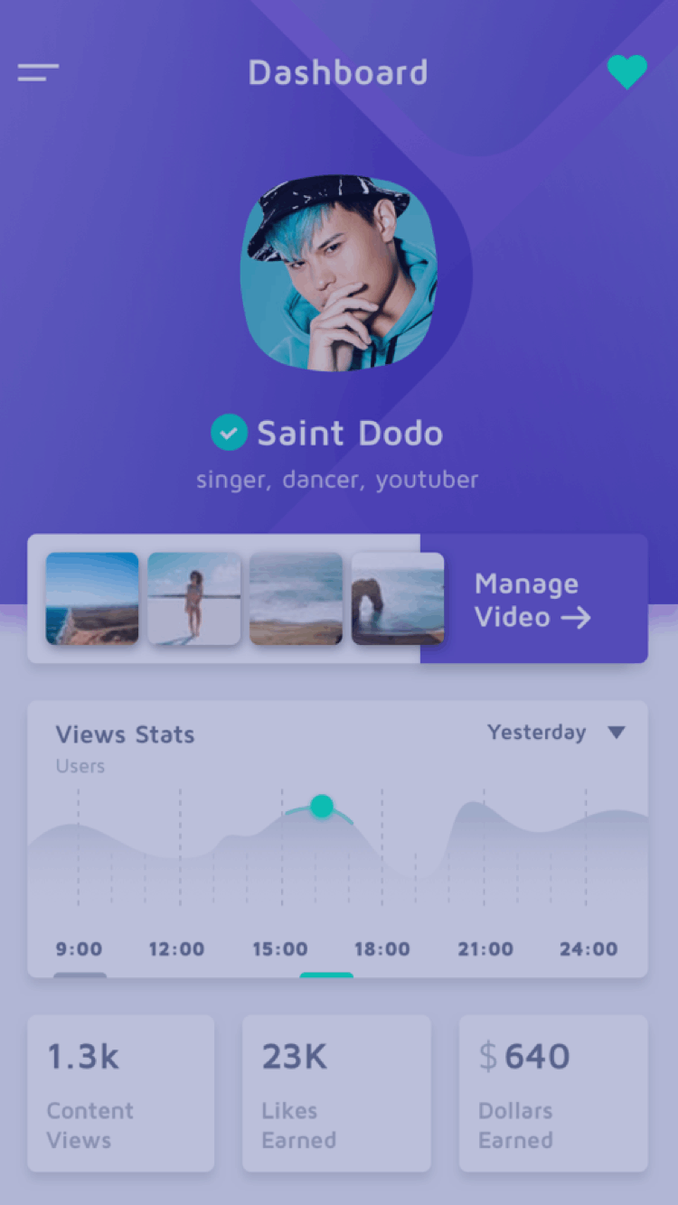 个人中心（图ZMjA3MTIyMzg0） - APP界面 - 站酷设计师马坤K原创素材 - 站酷ZCOOL