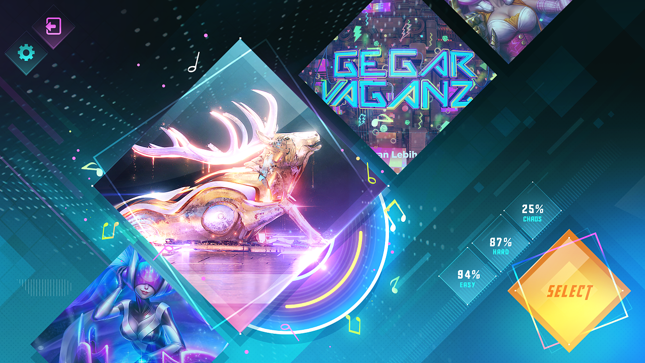 虚拟音游《cybermusic》