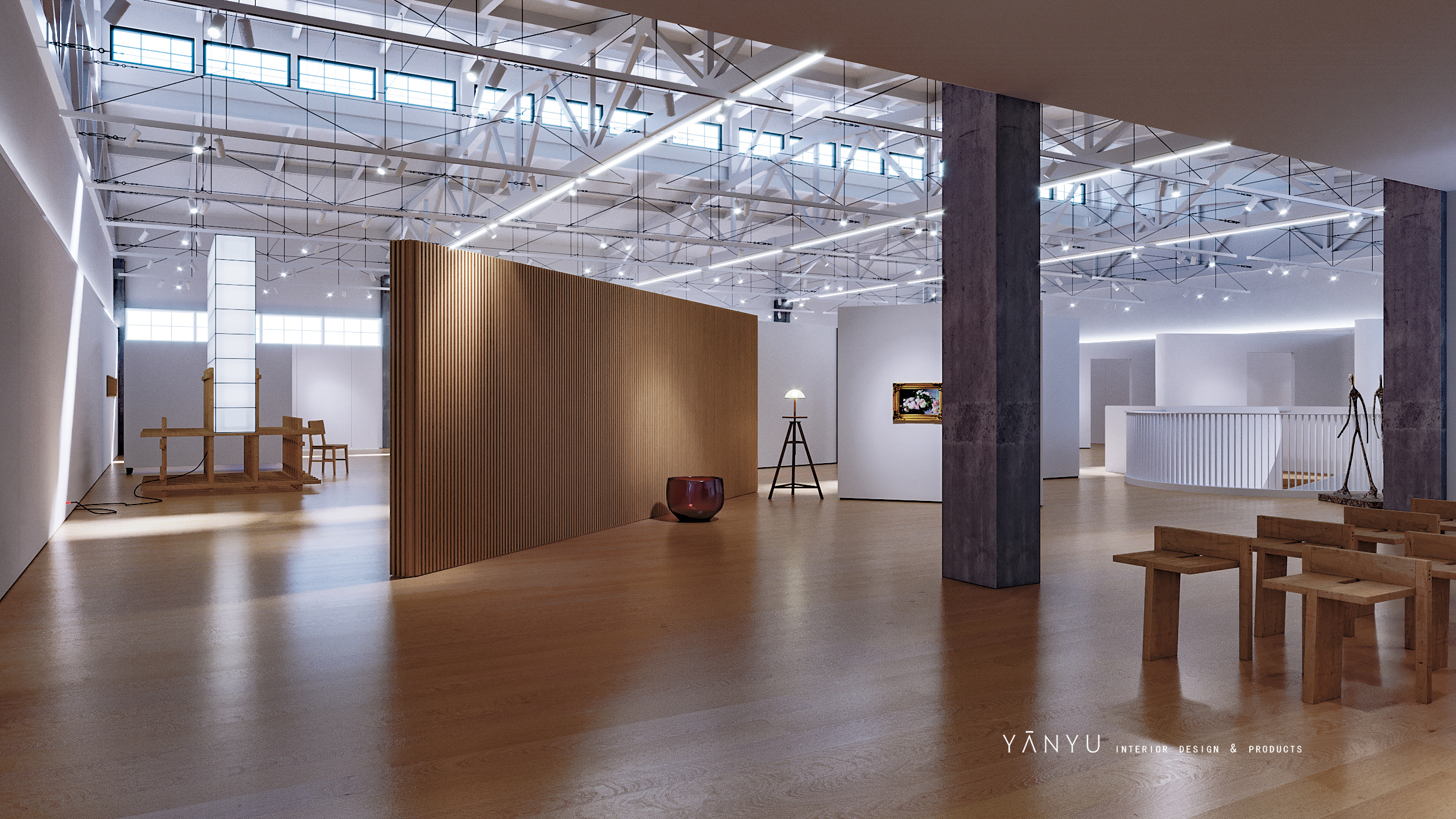 言昱设计新作|艺术展览中心