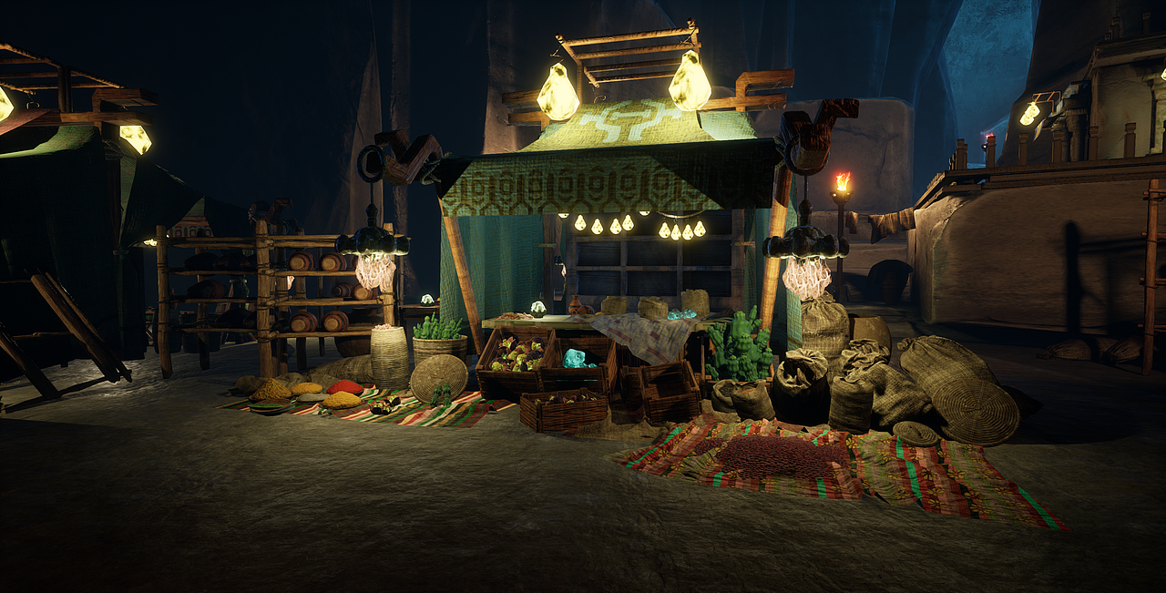 Ue4洞穴场景展示