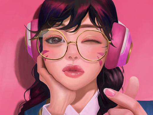 守望先锋的人物（个人主页-ZMzg3ODI5ODQ=） - 艺术插画 - 站酷设计师莫丝鹿原创素材 - 站酷ZCOOL