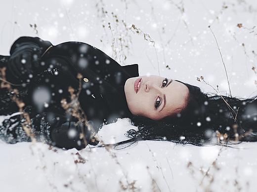 想完胜朋友圈的雪景图，就用这一招就够了
