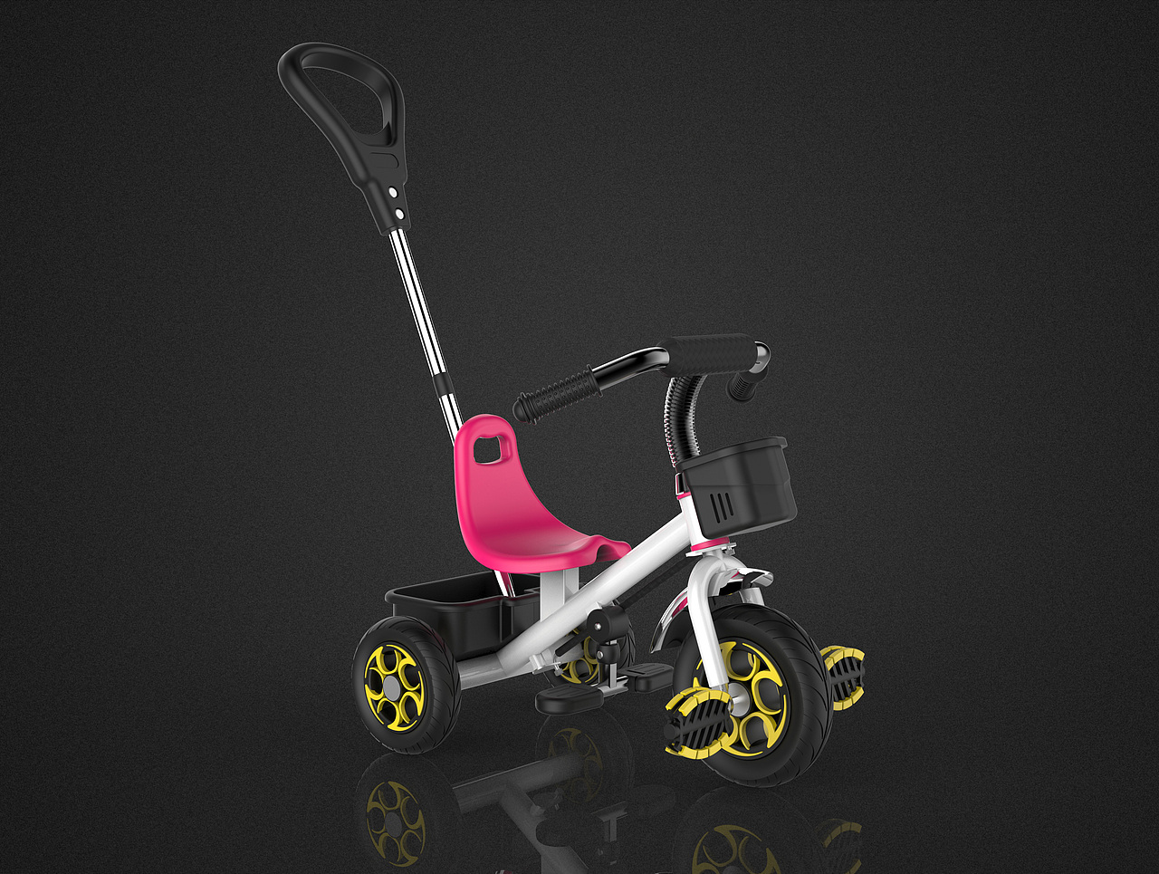 儿童自行车建模+渲染（图ZNzMzMDk3MzY=） - 生活用品 - 站酷设计师咳喽设计原创素材 - 站酷ZCOOL