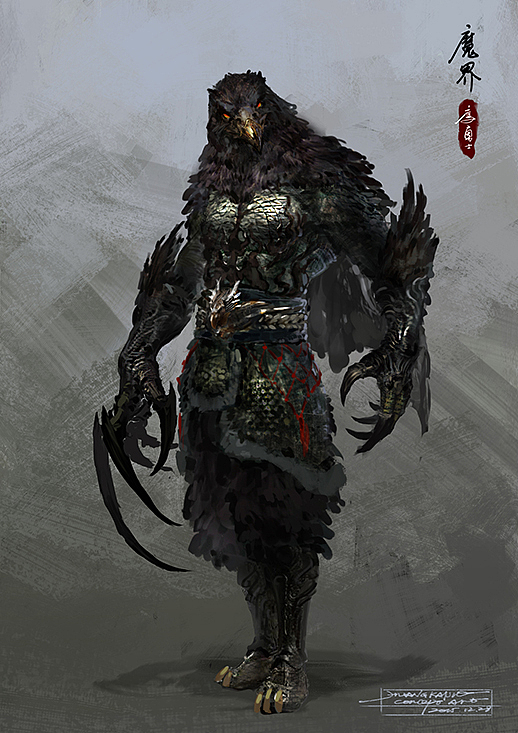 《二郎神战纪》前期概念图(角色篇)