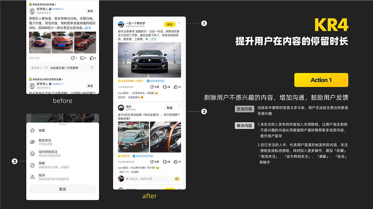 从业务&用户&内部诉求出发的优化策略（懂车帝车友圈）（图ZMjA5MTk2MTIw） - APP界面 - 站酷设计师孔雅轩LineVision原创素材 - 站酷ZCOOL