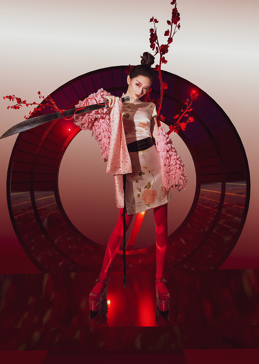 赛博中国风（图ZMjkxNjAwOTk2） - 人像摄影 - 站酷设计师摄影师cat原创素材 - 站酷ZCOOL