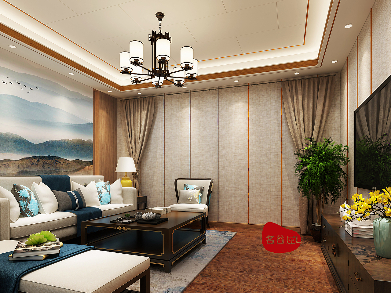 艺扣-铝木吊顶 ll 建材品牌策划