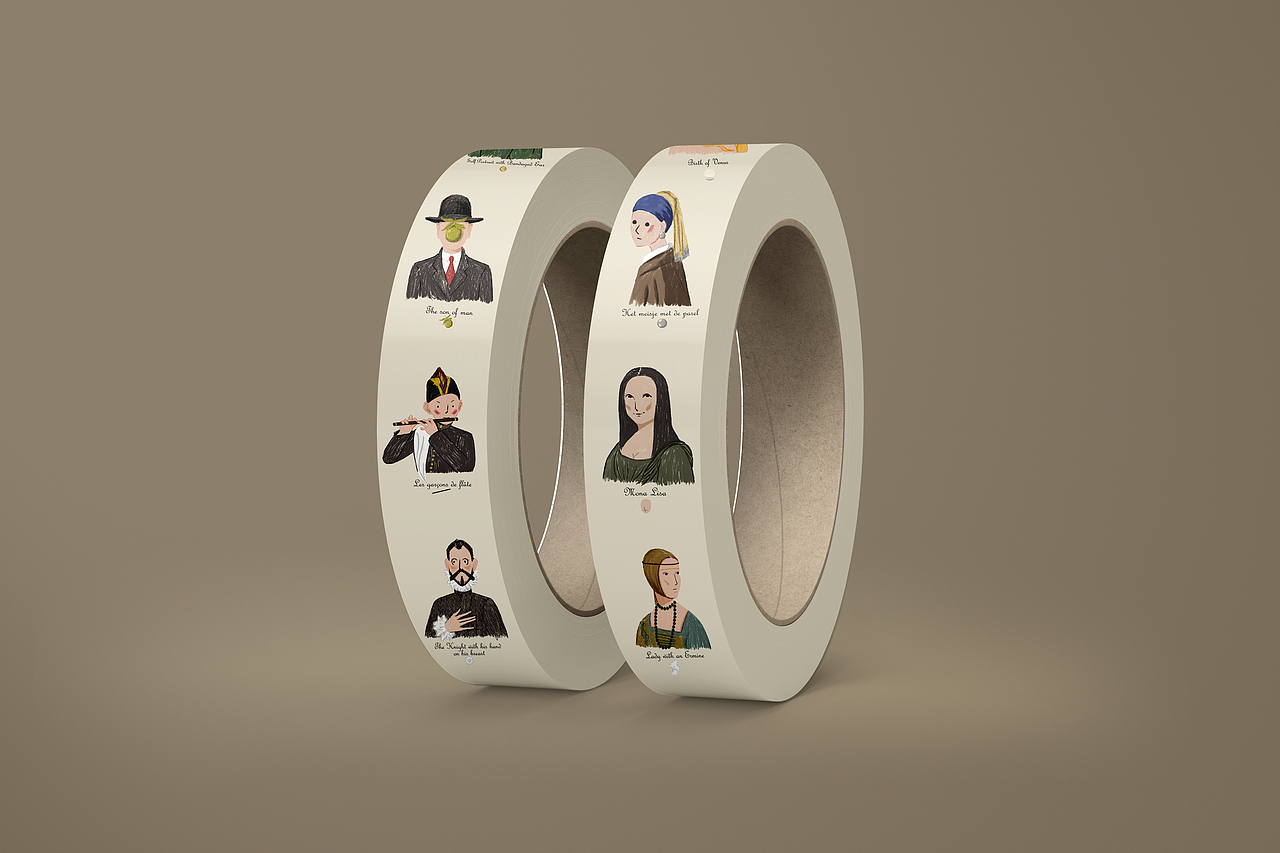 名画转插画系列