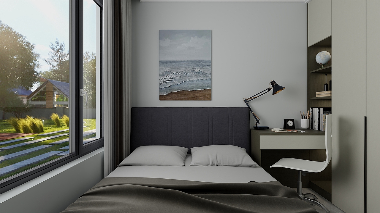 现代简约🛋️全屋灰色搭配 质朴高级