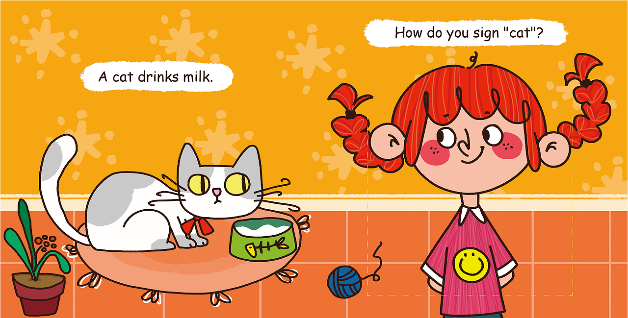 绘本 | The Pets I Love（图ZMTQzNjA5OTM2） - 儿童插画 - 站酷设计师薄荷大王原创素材 - 站酷ZCOOL