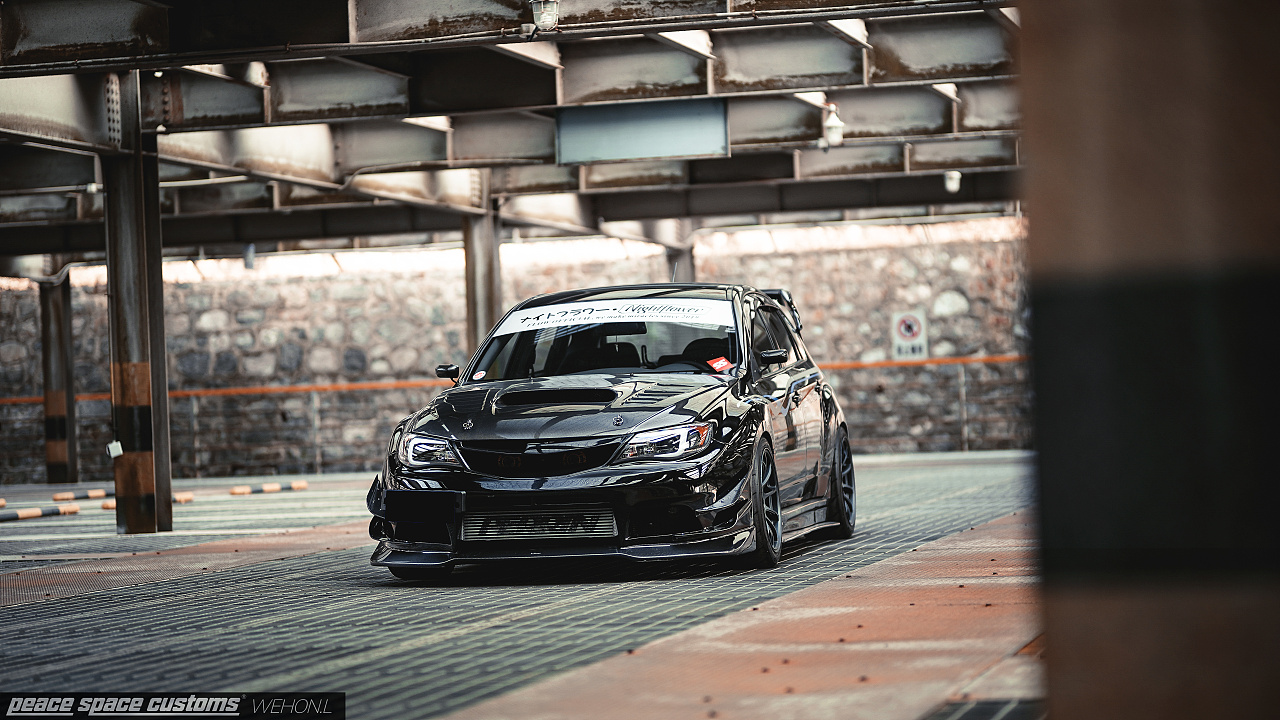 汽车摄影:斯巴鲁 十代翼豹 sti