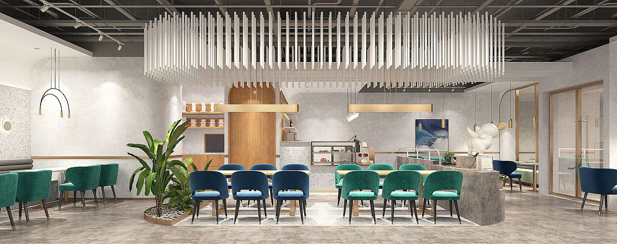 餐厅效果图及餐厅门头