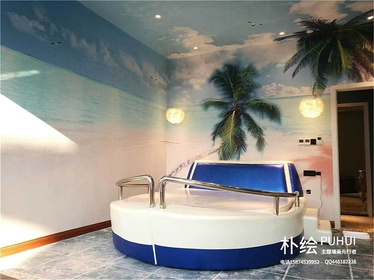 主题酒店设计壁画，精品酒店设计（图ZMTI0MjcwODAw） - 家装设计 - 站酷设计师丽源墙画墙布原创素材 - 站酷ZCOOL