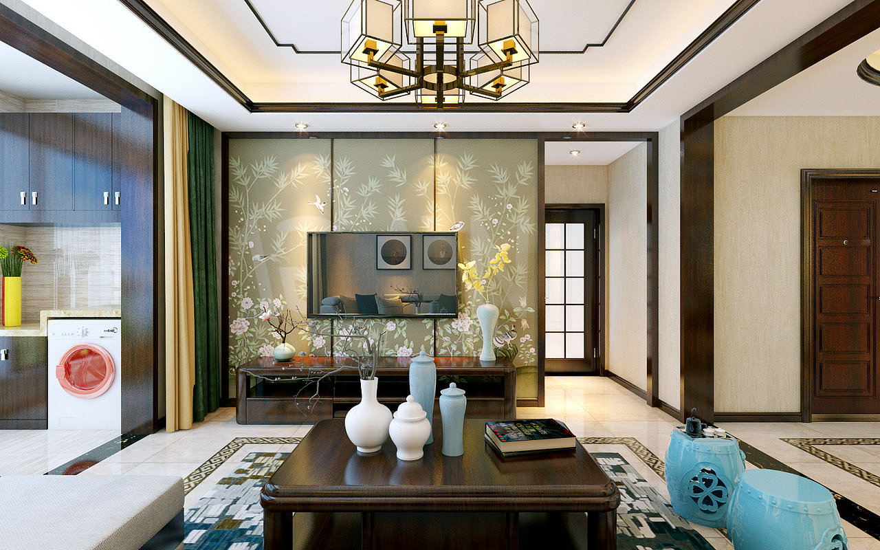 朴素的雅致时光(石家庄林荫大院167平米新中式装修)！