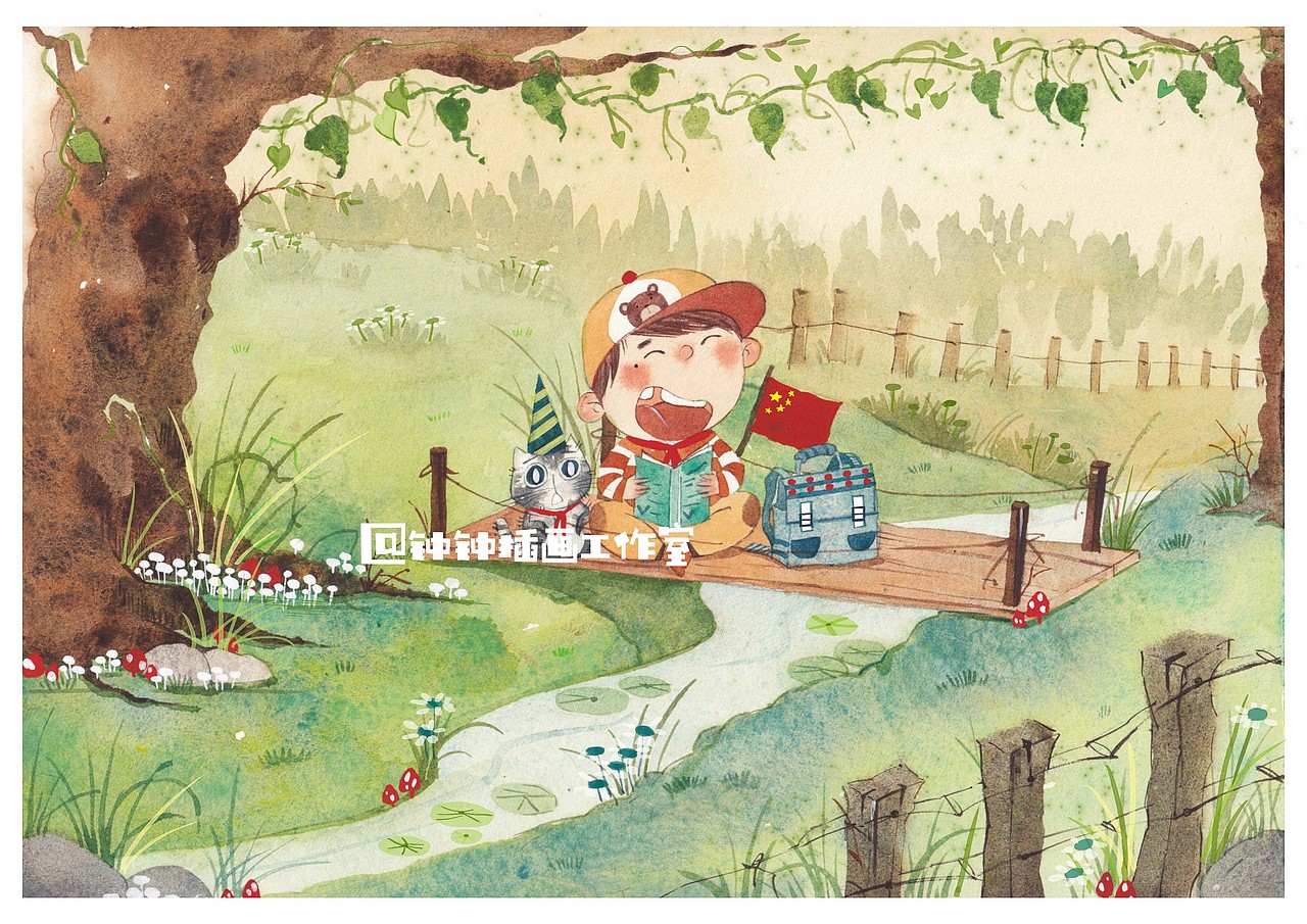 工作室成员介绍-卷心菜（图ZMTU5OTMxOTUy） - 儿童插画 - 站酷设计师钟钟插画工作室原创素材 - 站酷ZCOOL