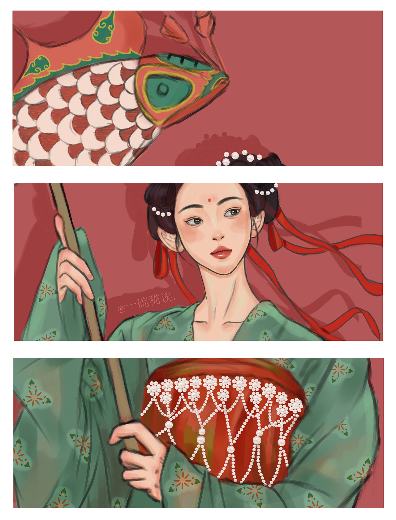 梦里少年总惊鸿（图ZMzAwNDY2NDg4） - 创作习作 - 站酷设计师一碗猫诶原创素材 - 站酷ZCOOL