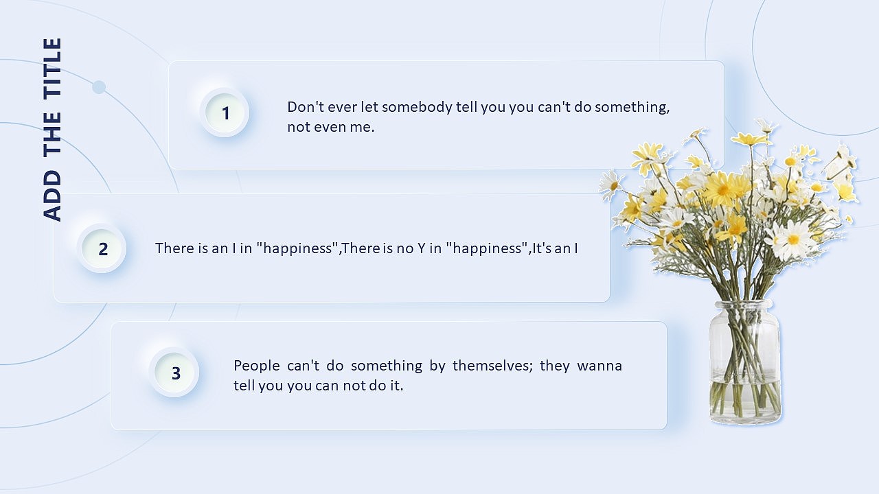 【PPT模板】清新时尚新拟态模板