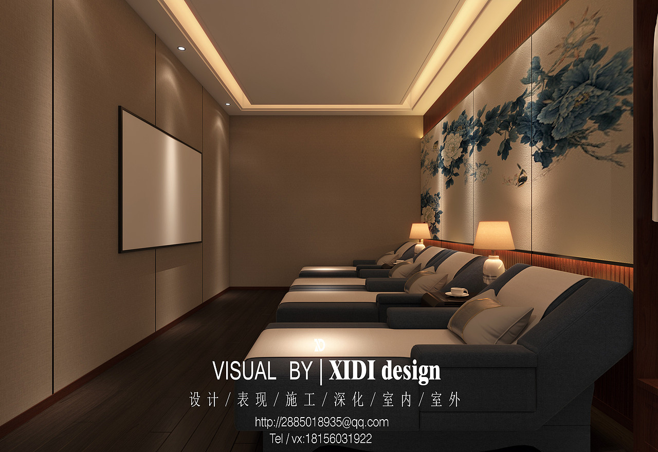 高端足浴会所（图ZMjc4ODc5OTc2） - 家装设计 - 站酷设计师是怡然呀原创素材 - 站酷ZCOOL