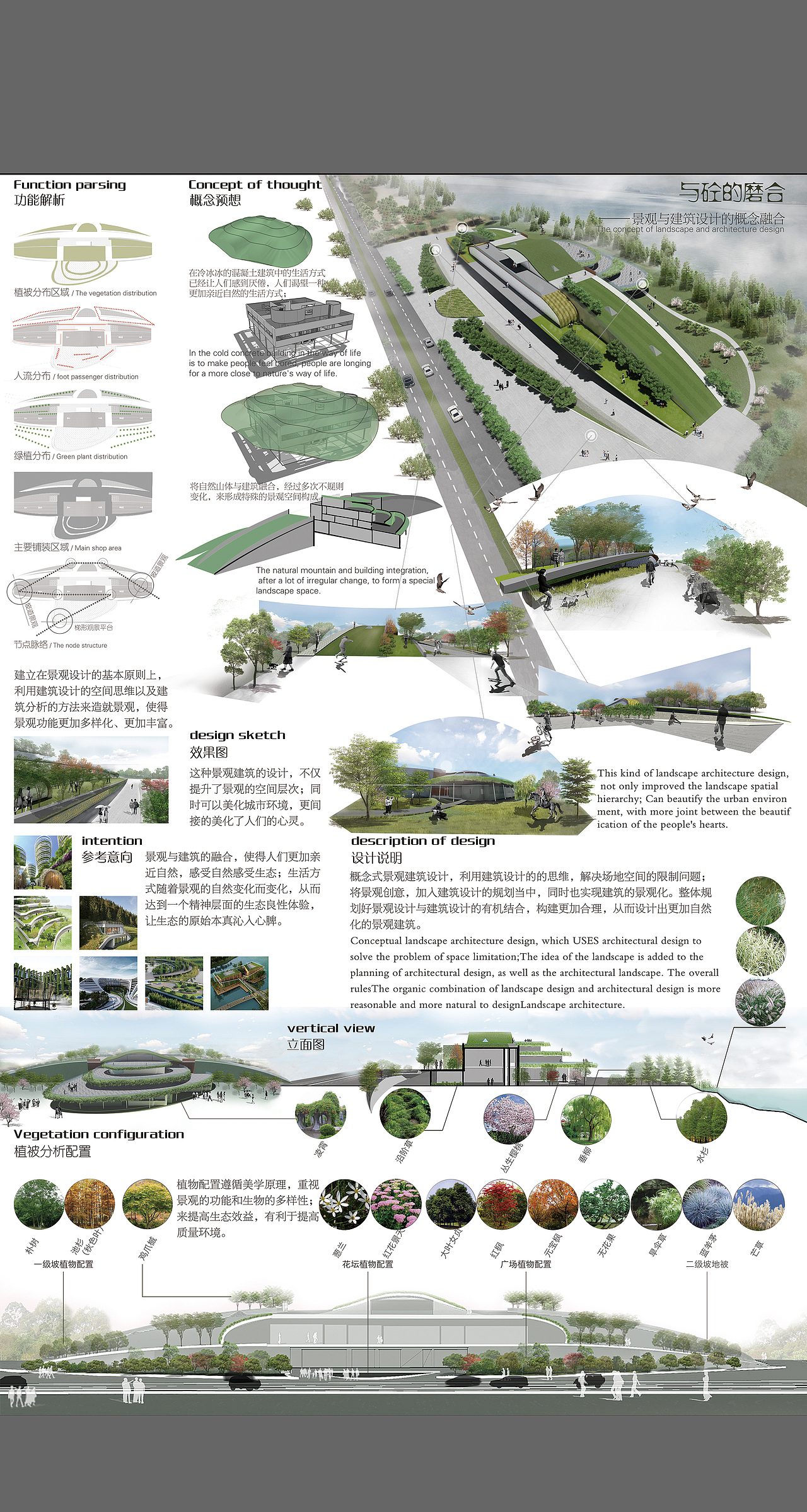 景观设计展板