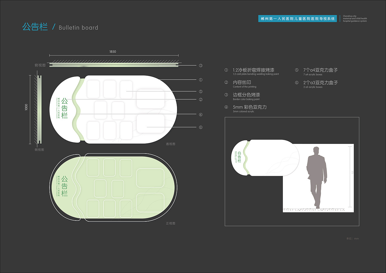郴州市第一人民医院北院儿童医院导视系统方案