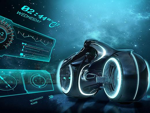 科技感音响海报