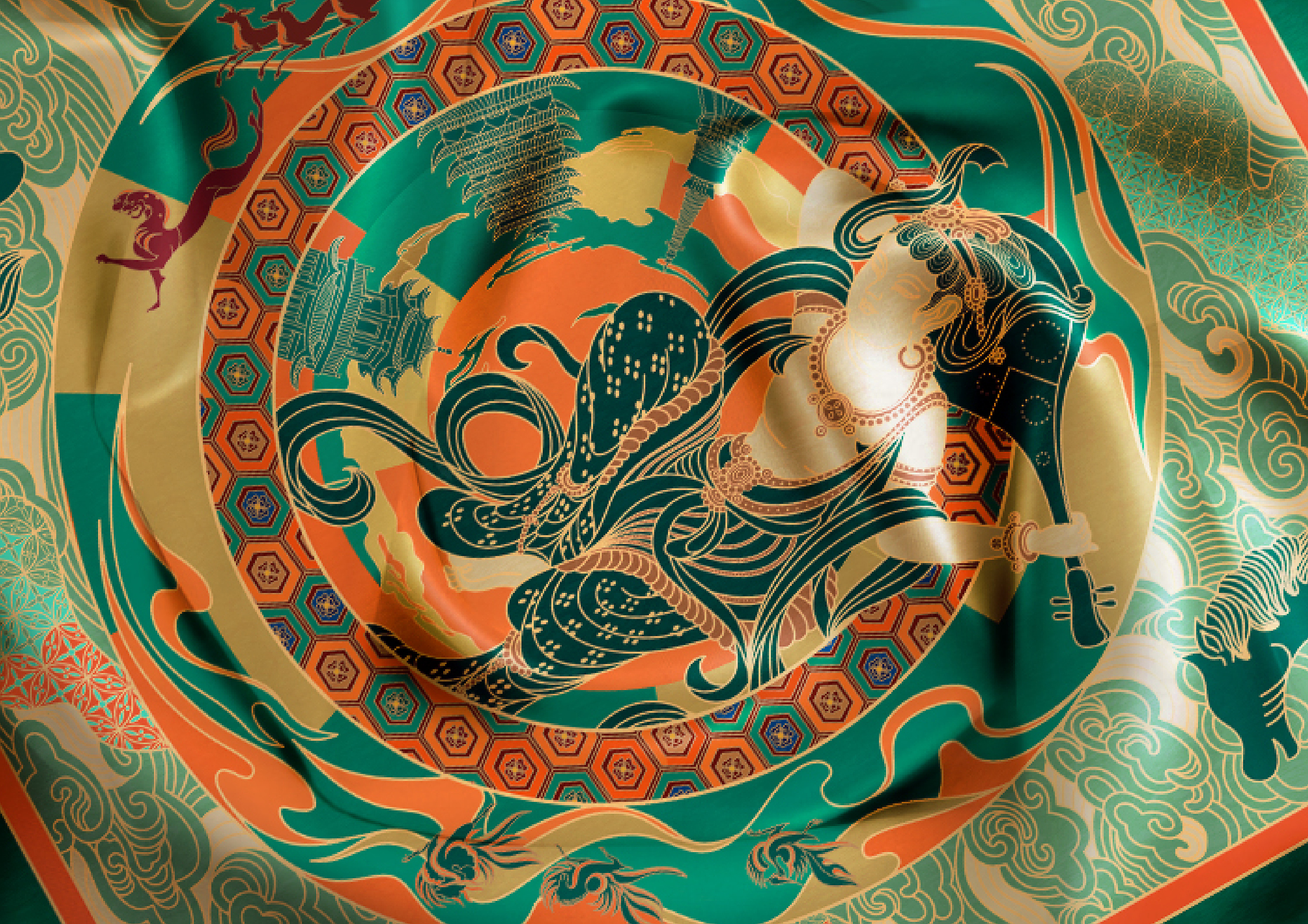 敦煌飞天品牌设计