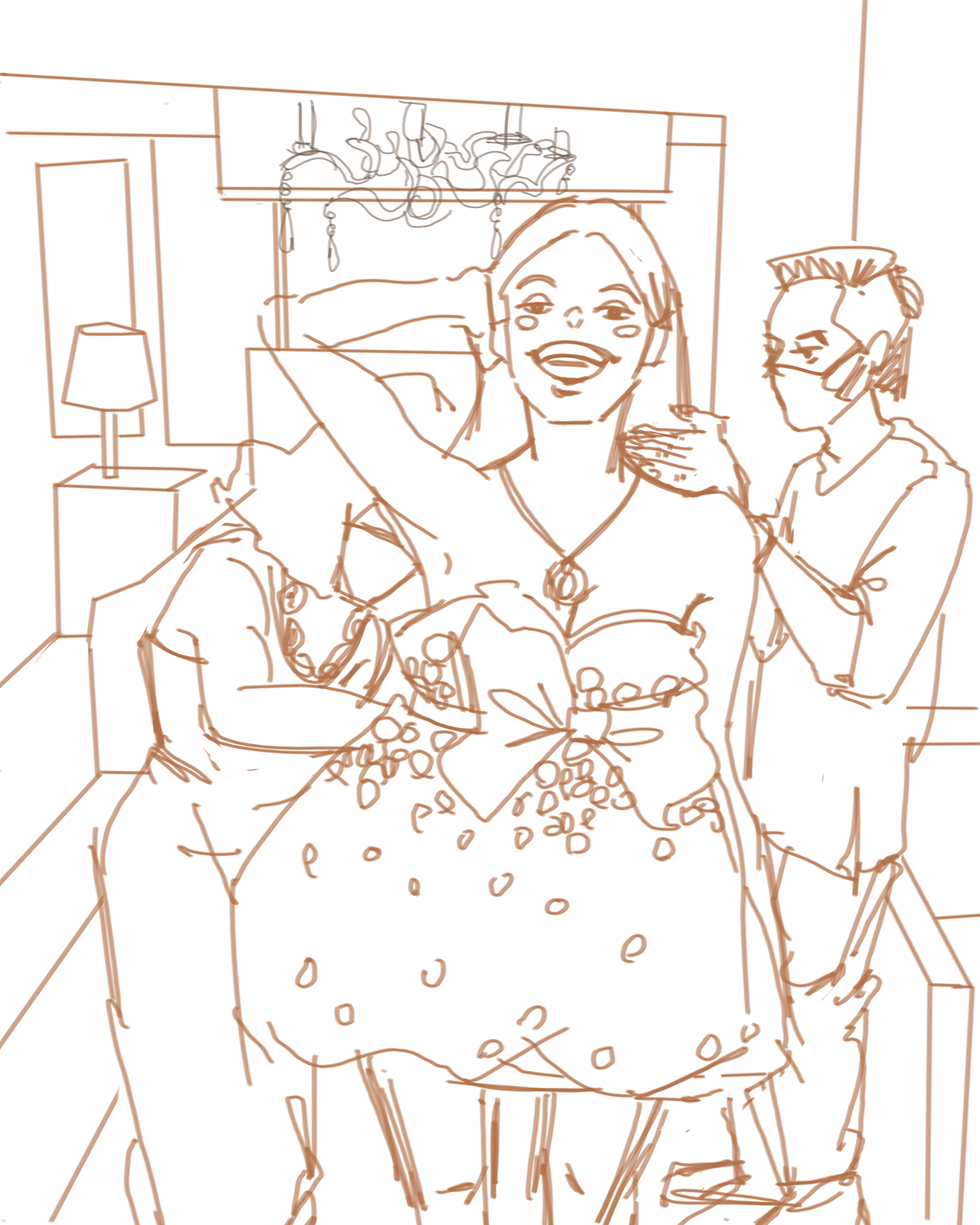 人物漫画+场景|参考谷爱凌