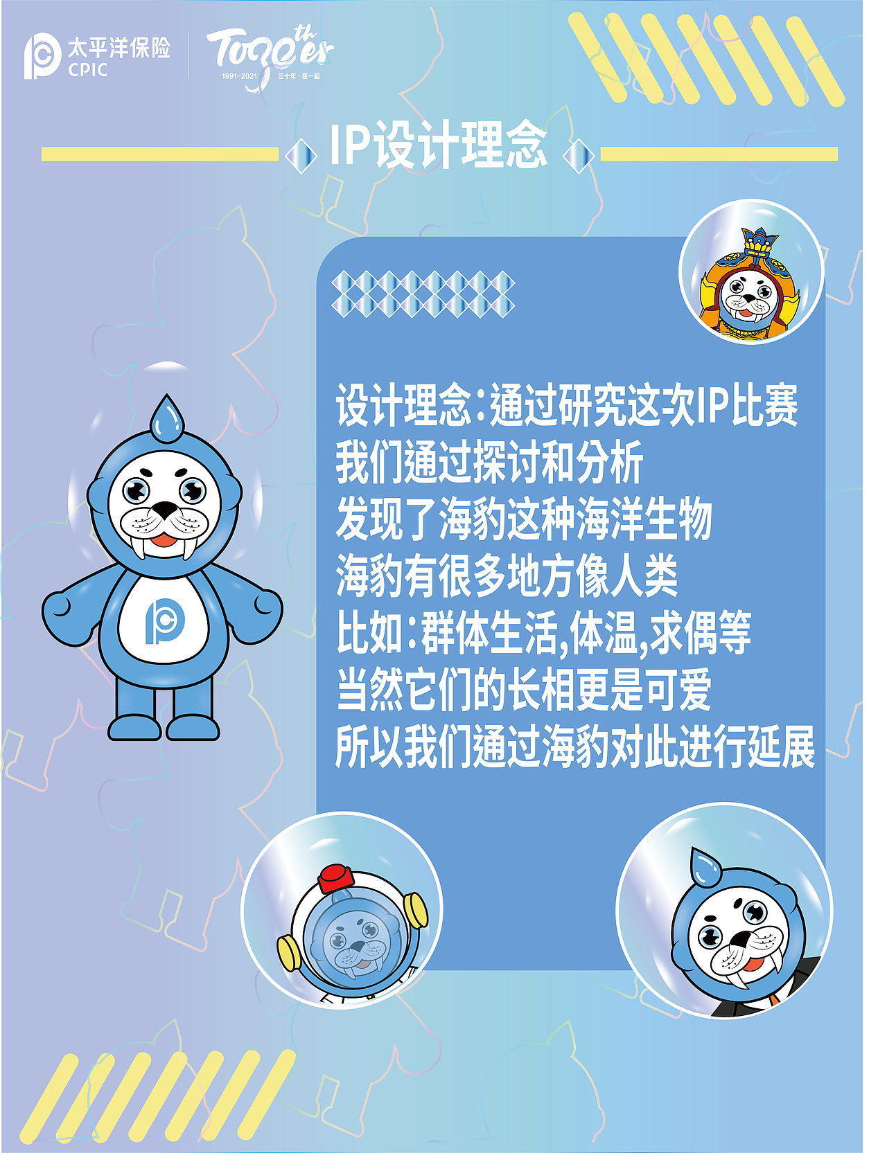 太平洋IP（图ZMjcwNjQxMzA0） - IP形象 - 站酷设计师一百个君原创素材 - 站酷ZCOOL