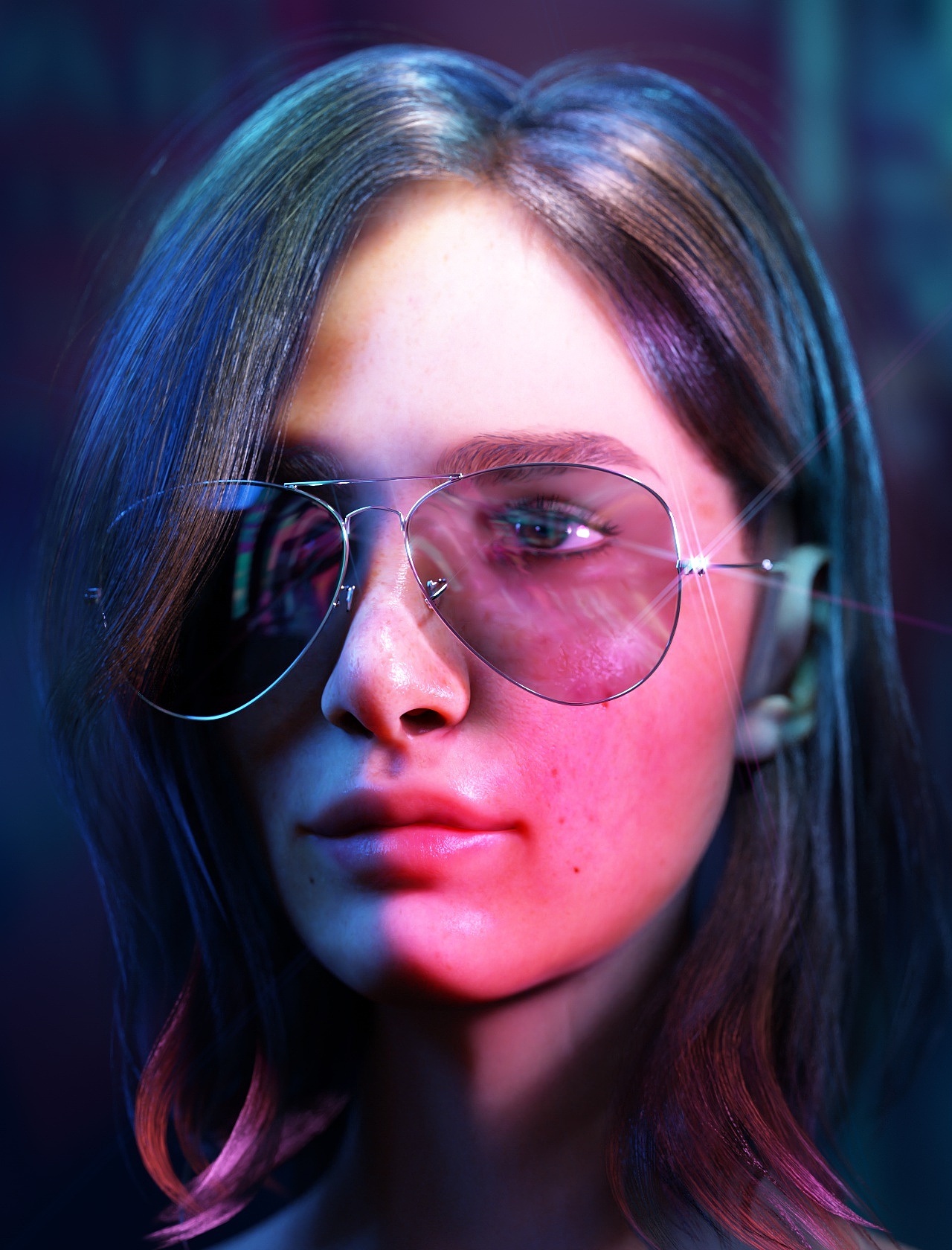 c4d静态人物练习|三维|人物/生物|小猪崽丶 - 原创作品 - 站酷 (zcool