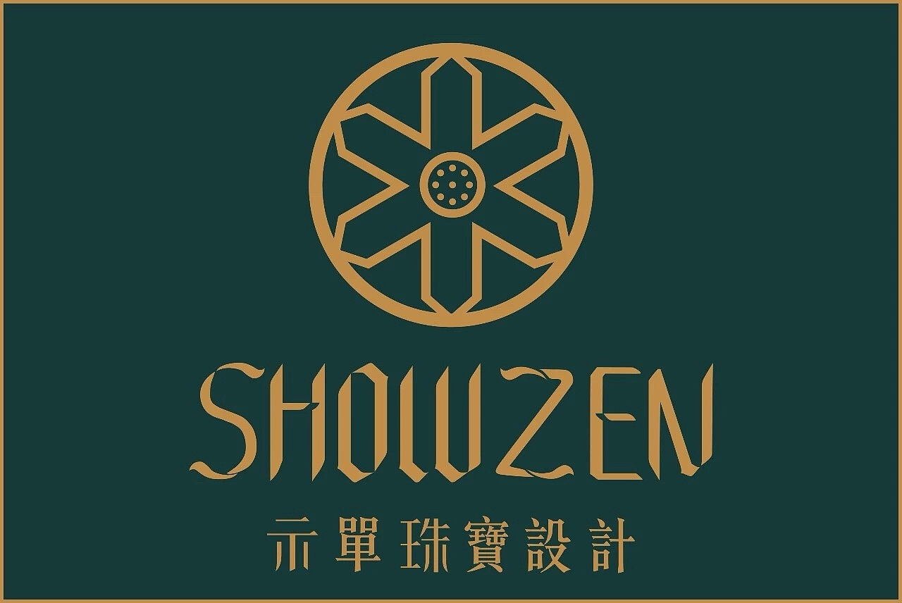 示单古法黄金首饰