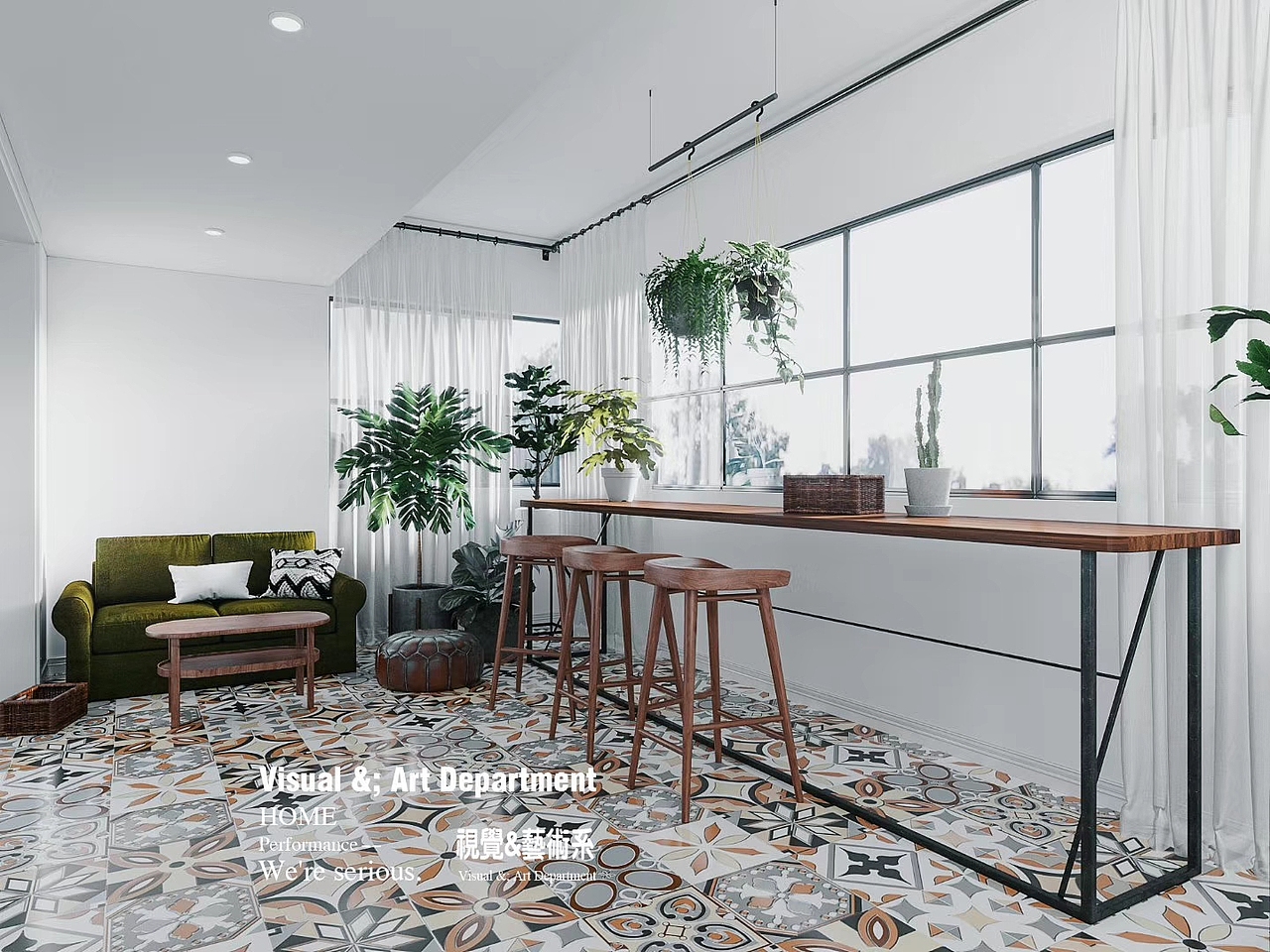 北欧小空间--cr渲染