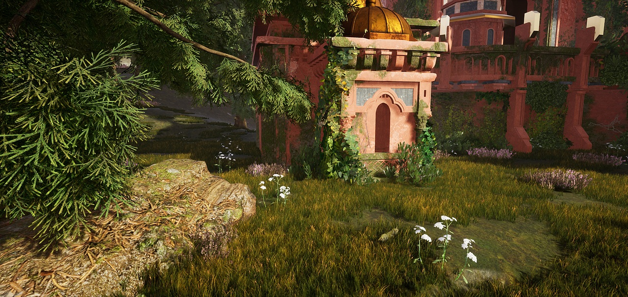 UE4_森林废墟（图ZMjUxMjk3MDY0） - 场景 - 站酷设计师white白纸原创素材 - 站酷ZCOOL