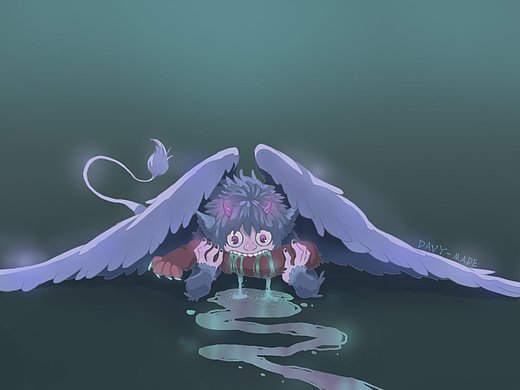 小狮鹫插画-概念设定33042年前山海经相柳拟人插画-概念设定226062年