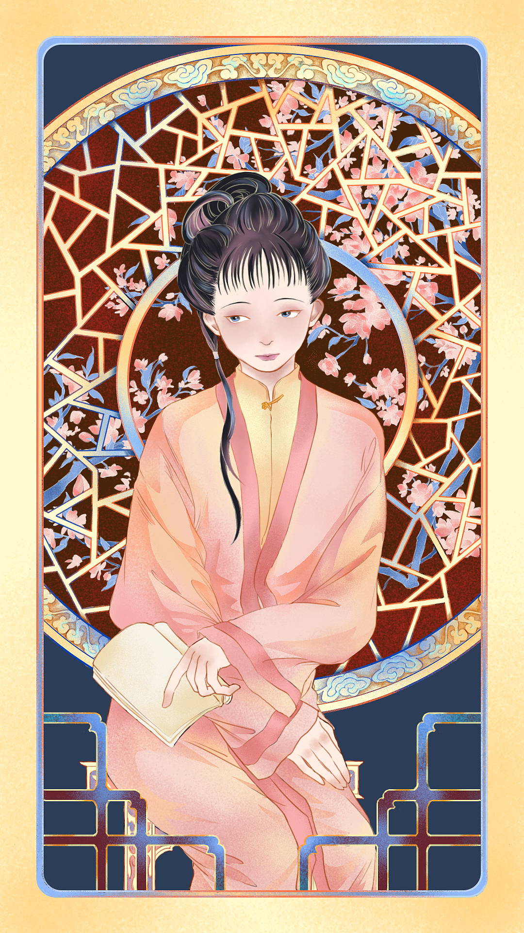 【红楼梦｜花语】（图ZMzA3OTA4ODAw） - 创作习作 - 站酷设计师阿玻茨德原创素材 - 站酷ZCOOL