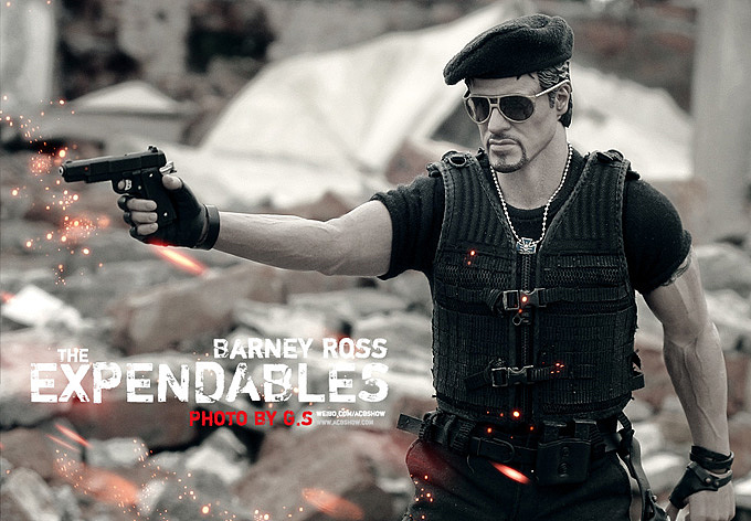 1/6 《敢死队》巴尼·罗斯(西尔维斯特·史泰龙)