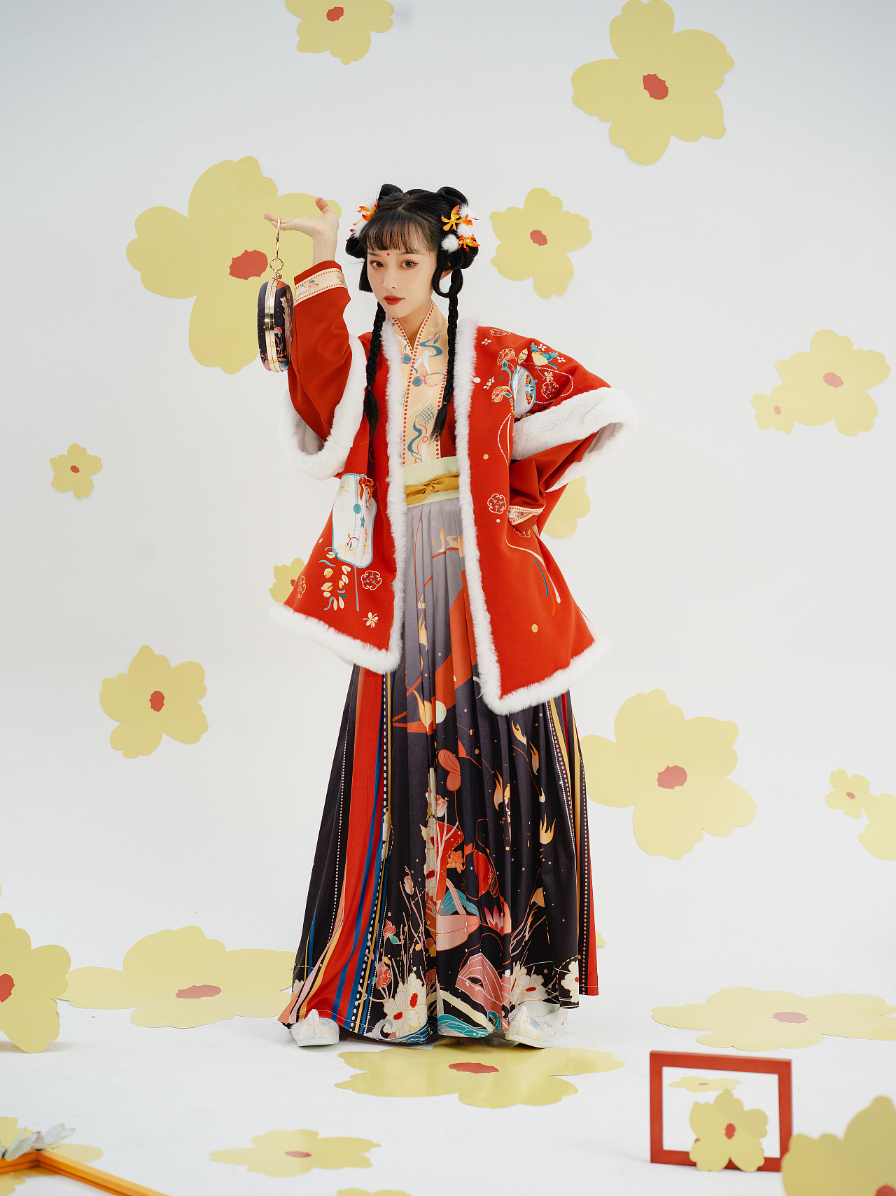 【新年摄影图片】兔年春节中式汉服女性摄影图_设图SHETU66-站酷ZCOOL