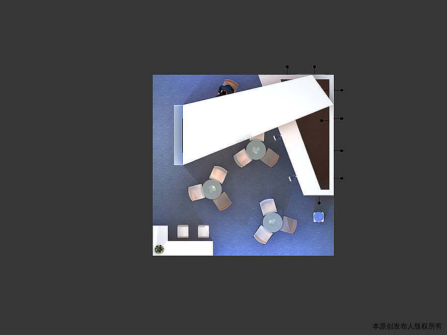 高新动漫产业园第二套 3d设计 展位设计