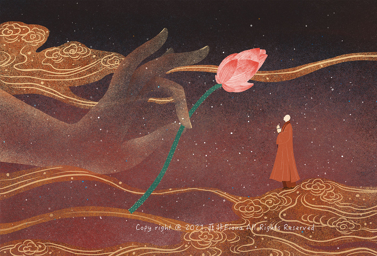 一组中国风插画（八）（图ZMjc3NzUzNDY0） - 商业插画 - 站酷设计师菲非Fiona原创素材 - 站酷ZCOOL