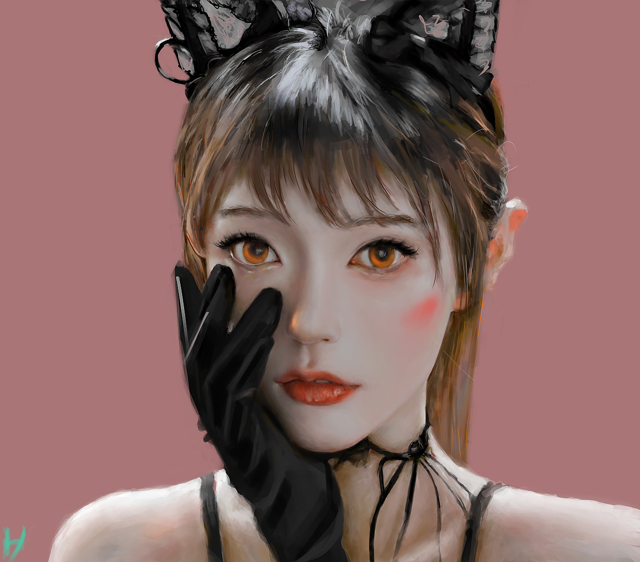 猫女插画练习