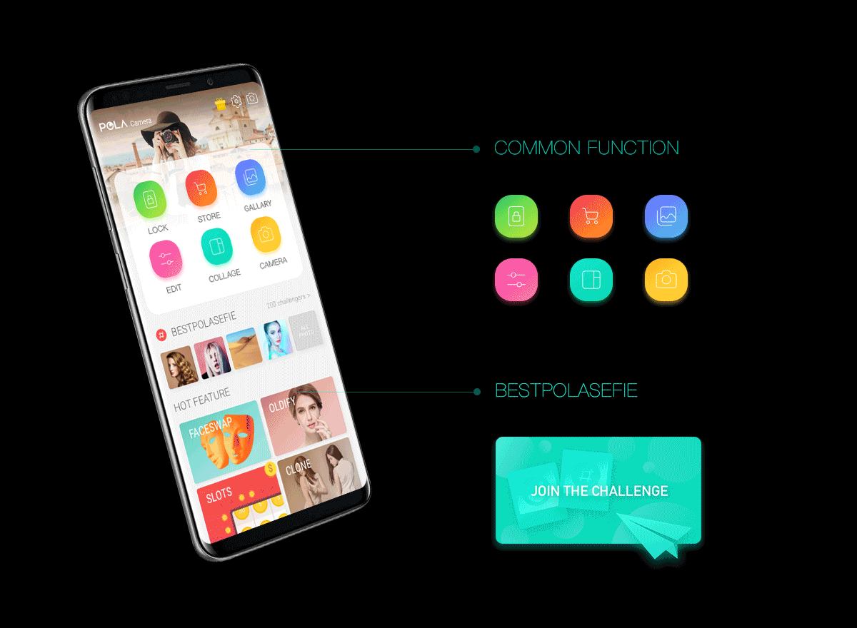 Pola camera(图ZMTExNzQwMzc2) - APP界面 - 站酷设计师Amoo阿毛原创素材 - 站酷ZCOOL