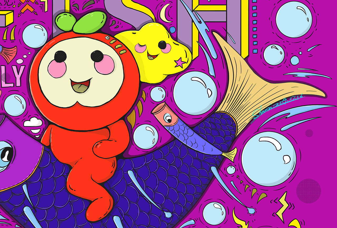 插画创作（图ZMTY2MDQ4MjQ4） - 商业插画 - 站酷设计师顺哥帅气原创素材 - 站酷ZCOOL